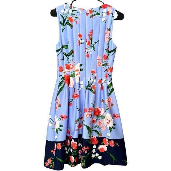 |EUC| VINCE CAMUTO Floral Fit and Flare Dress - Picture 4 of 6